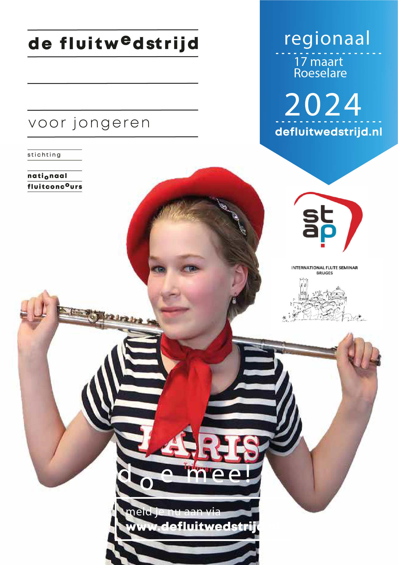 flyer fluitwedstrijd 2024