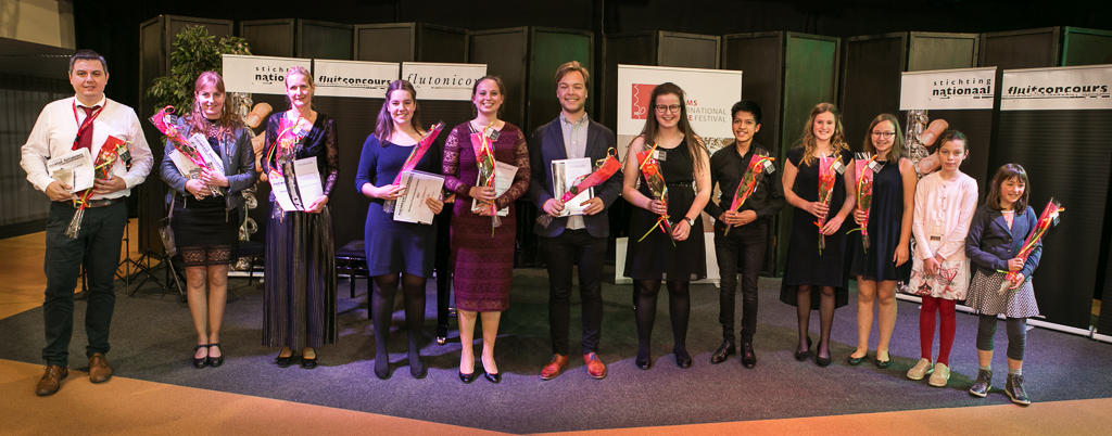 Winnaars Benelux Fluitconcours